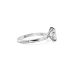 Trinity Emerald white gold
