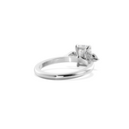 Trinity Emerald white gold