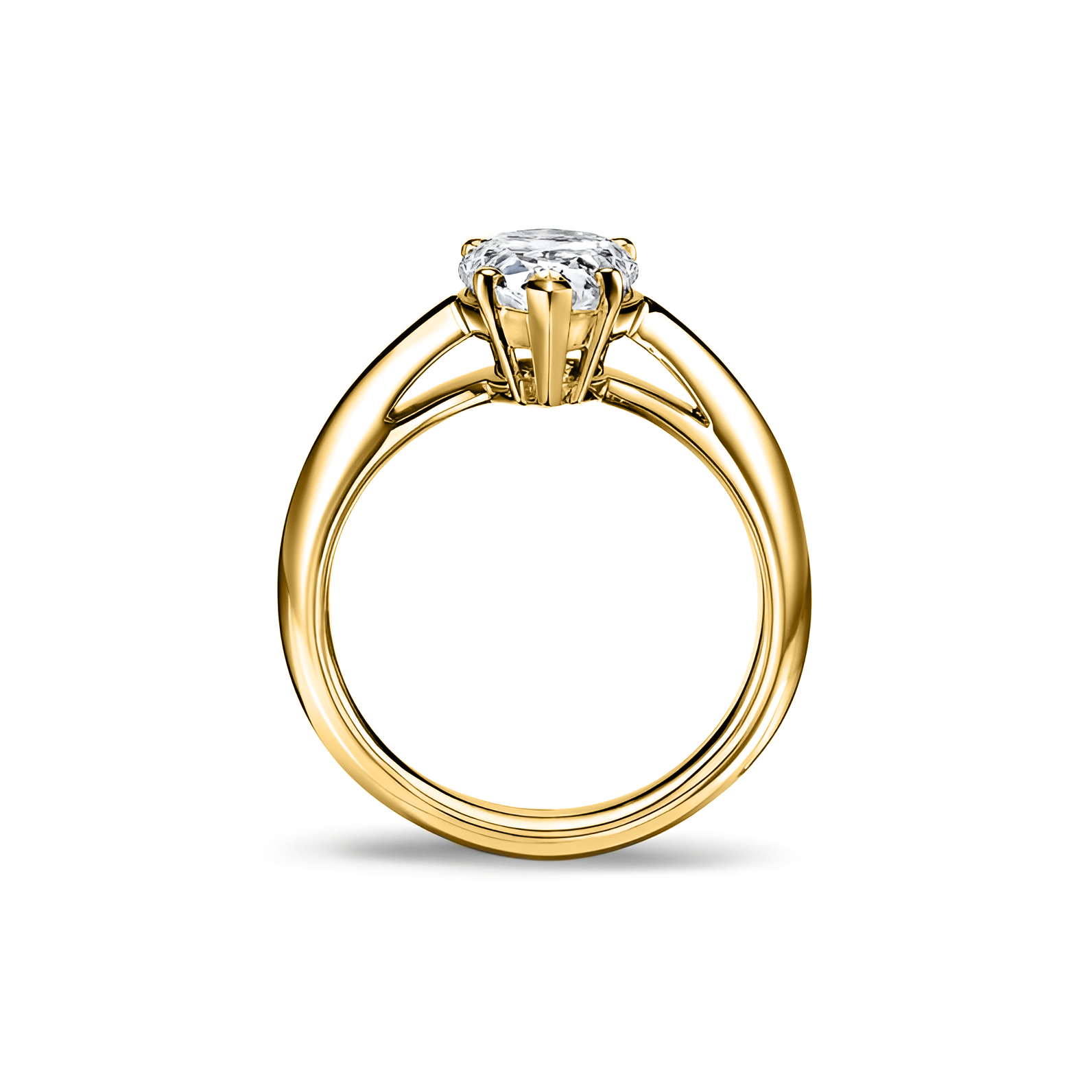 Anillo de compromiso Eternity 14K.