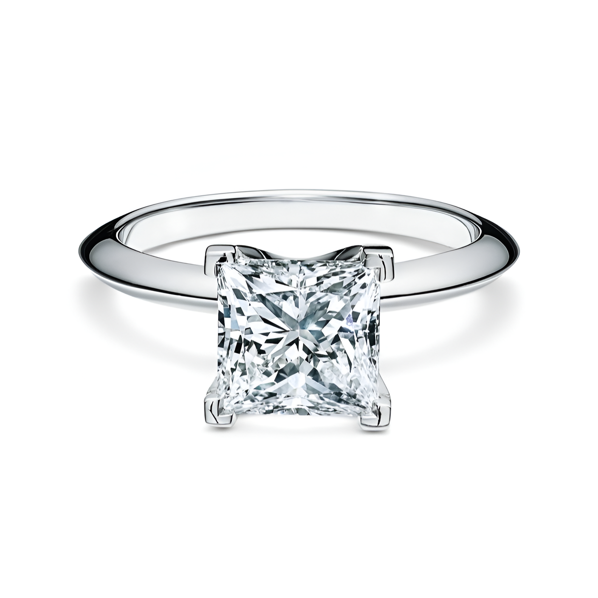 Anillo de compromiso Princesa Silver