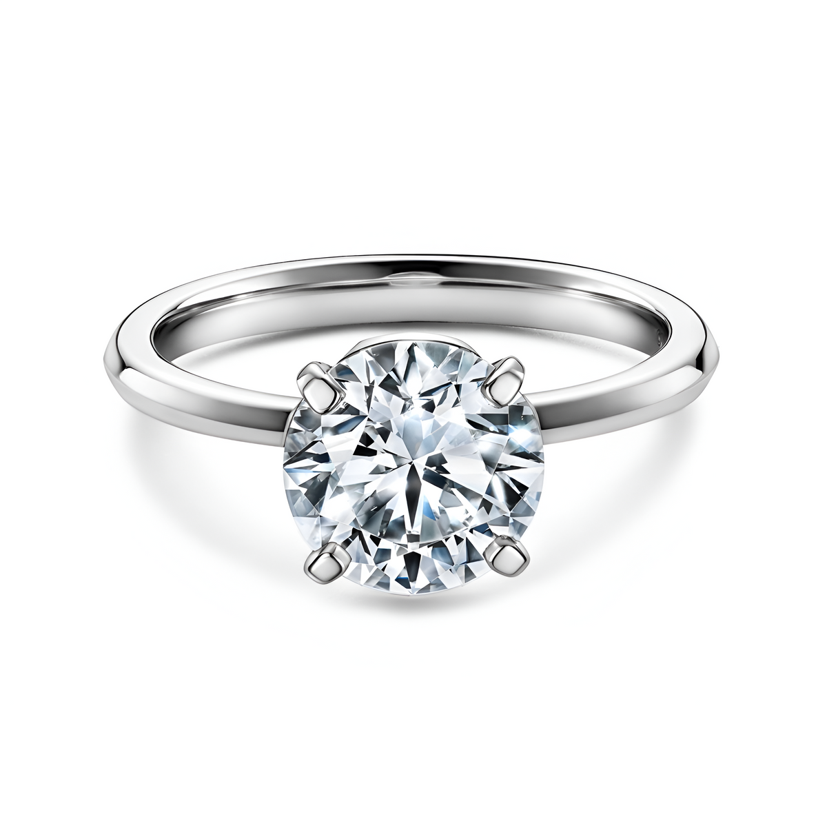 Anillo de compromiso Brillante Silver