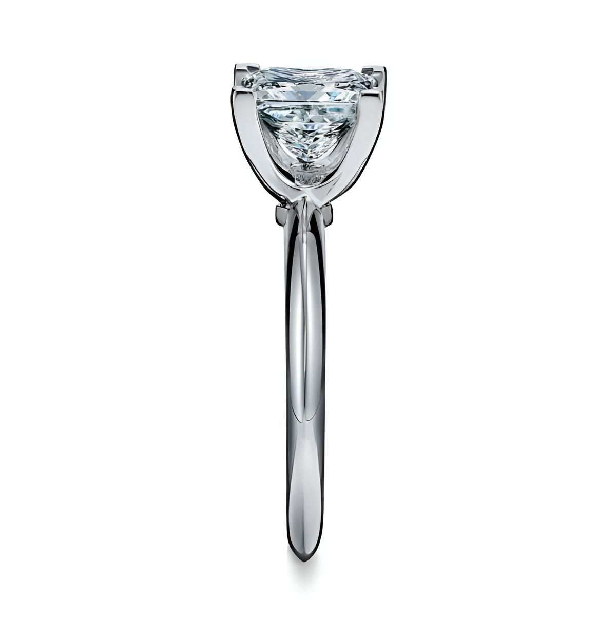 Anillo de compromiso Princesa Oro blanco