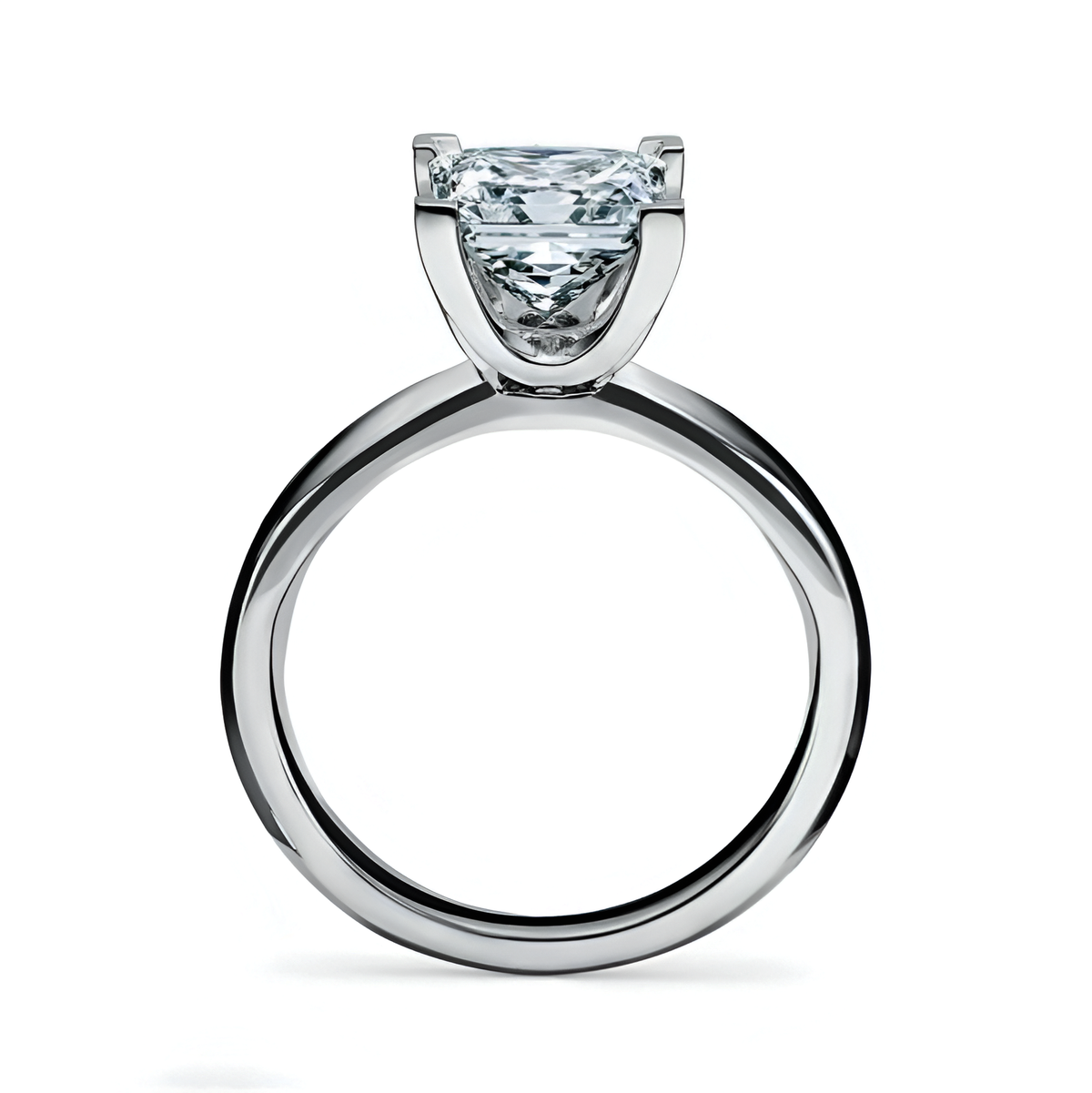 Anillo de compromiso Princesa Oro blanco
