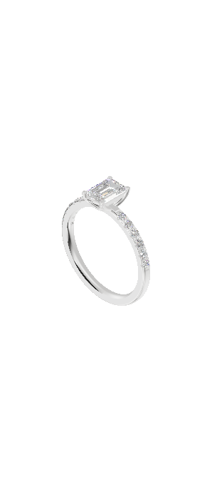 Pave Tulip Solitaire